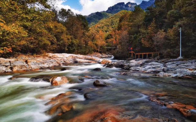 重庆出发陕西4日自驾游：秦岭深处极致秋色-大箭沟全景摄影4日自驾之旅