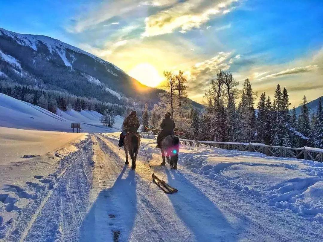 乌鲁木齐集合北疆7日落地自驾游：喀纳斯湖-禾木村-北疆体验刺激玩雪之旅