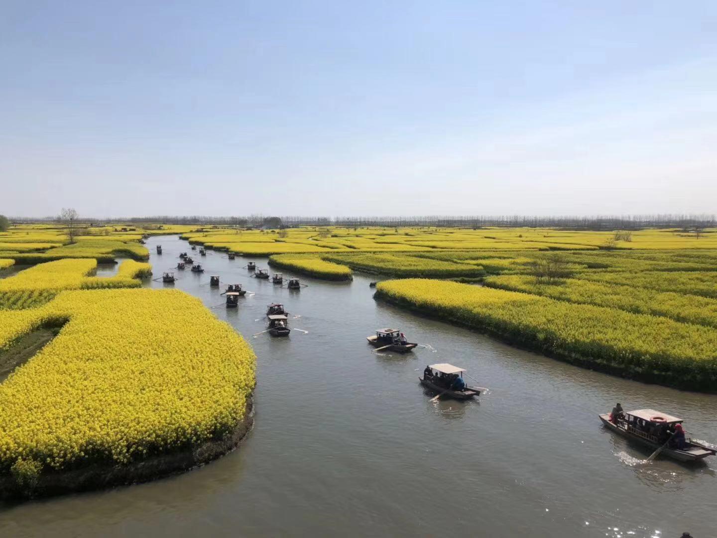 北京出发江苏5日自驾游：李中水上森林公园-千垛景区-扬州-台儿庄5日自驾游